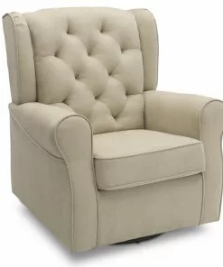 Delta Children Emerson Nursery Glider Swivel Rocker Chair Gliders & Rocking Chairs
