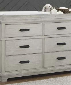 Simmons Kids Asher 6 Drawer Dresser With Changing Top
