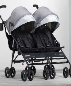 Jeep PowerGlyde Side-by-Side Double Stroller Strollers