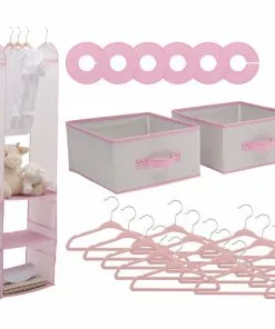 Delta Children Storage & Organization 24 Piece Nursery Storage Set