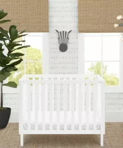 Delta Children Gio Mini Crib With 2.75-Inch Mattress Baby Cribs