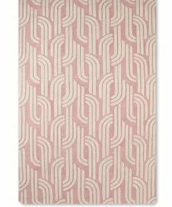 Delta Children What's New Rose Links Hand-Tufted Wool Blend Area Rug 5x8