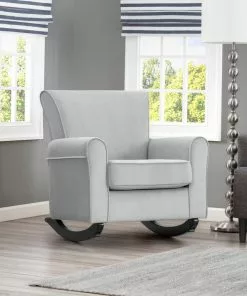 Delta Children Gliders & Rocking Chairs Lancaster Rocking Chair Featuring LiveSmart Fabric By Culp