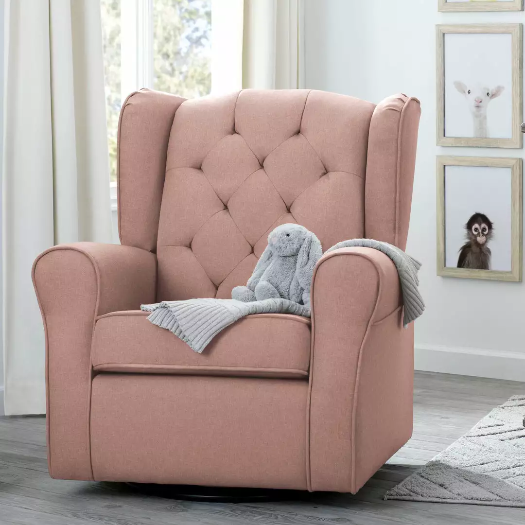 Delta Children Emma Nursery Glider Swivel Rocker Chair Gliders & Rocking Chairs 7 Delta Children Emma Nursery Glider Swivel Rocker Chair Gliders & Rocking Chairs