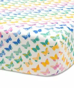 Delta Children Butterflies 3-Piece Twin Sheet Set 12 Delta Children Butterflies 3-Piece Twin Sheet Set