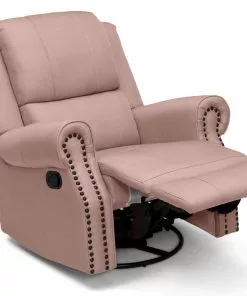 Delta Children Dylan Nursery Recliner Glider Swivel Chair