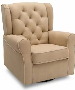 Delta Children Emerson Nursery Glider Swivel Rocker Chair Gliders & Rocking Chairs