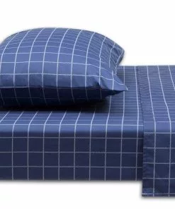 Delta Children Plaid 3-Piece Twin Sheet Set