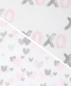 Delta Children What's New Hearts N Kisses Fitted Crib Sheets - 2 Pack