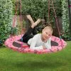 Delta Children Outdoor JoJo Siwa 40-Inch Saucer Swing For Kids