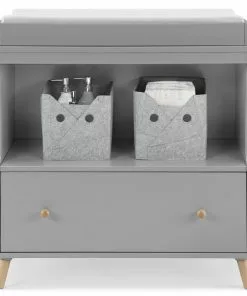 Delta Children Essex Convertible Changing Table With Drawer Dressers & Changing Tables