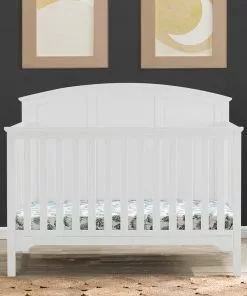 Delta Children Sweet Beginnings Sage Curve Top 6-in-1 Convertible Crib 55 Delta Children Sweet Beginnings Sage Curve Top 6-in-1 Convertible Crib