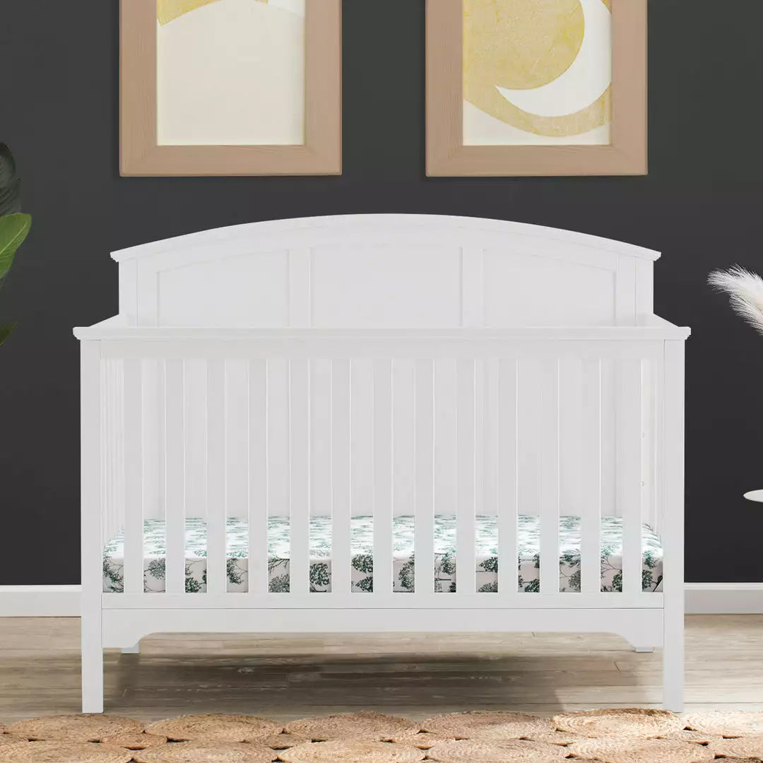 Delta Children Sweet Beginnings Sage Curve Top 6-in-1 Convertible Crib 29 Delta Children Sweet Beginnings Sage Curve Top 6-in-1 Convertible Crib