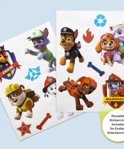 Delta Children Nick Jr. PAW Patrol 4-Piece Playroom Solution – Set Includes Table And 2 Chairs And 6-Bin Toy Organizer