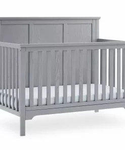 Delta Children Sweet Beginnings Sage Flat Top 6-in-1 Convertible Crib