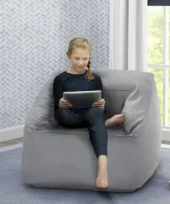 Delta Children Cozee Cube Chair, Kid Size (For Kids Up To 10 Year Old)