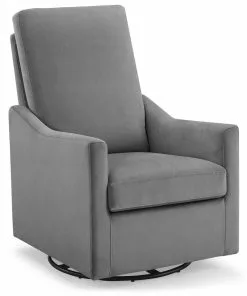 Delta Children Gliders & Rocking Chairs Andie Nursery Glider Swivel Chair With LiveSmart Fabric