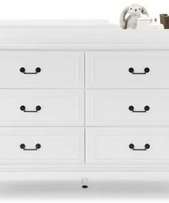 Simmons Kids Juliette 6 Drawer Dresser With Changing Top Dressers & Changing Tables