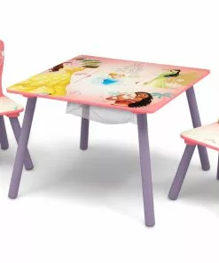 Delta Children Princess Table And Chair Set With Storage 9 Delta Children Princess Table And Chair Set With Storage