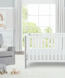 Delta Children Baby Cribs Milo 3-in-1 Convertible Crib