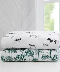 Delta Children What's New Modern Safari Fitted Crib Sheets - 2 Pack