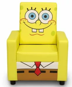 Delta Children SpongeBob SquarePants High Back Upholstered Chair