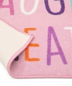 Delta Children Play/Laugh/Create Rectangle Area Rug For Kids, 39-Inch X 59-Inch 10 Delta Children Play/Laugh/Create Rectangle Area Rug For Kids, 39-Inch X 59-Inch