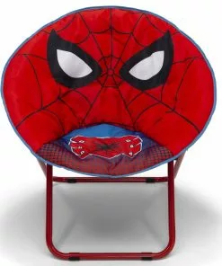 Delta Children Spider-Man Saucer Chair For Kids/Teens/Young Adults Kids’ Chairs