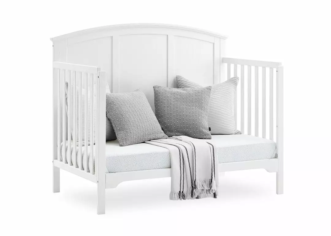 Delta Children Sweet Beginnings Sage Curve Top 6-in-1 Convertible Crib 26 Delta Children Sweet Beginnings Sage Curve Top 6-in-1 Convertible Crib