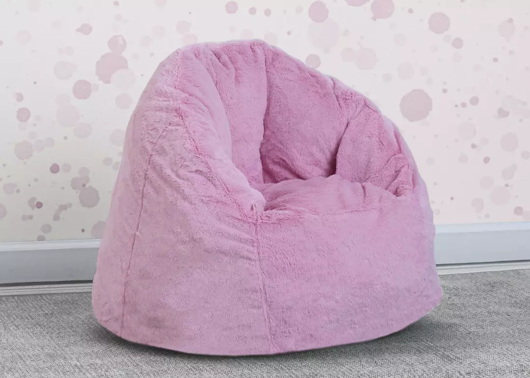 Delta Children Cozee Fluffy Chair, Toddler Size (For Kids Up To 6 Years Old)