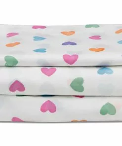 Delta Children Hearts Printed 3-Piece Twin Sheet Set 13 Delta Children Hearts Printed 3-Piece Twin Sheet Set