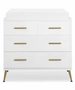 Delta Children Sloane 4 Drawer Dresser With Changing Top Dressers & Changing Tables