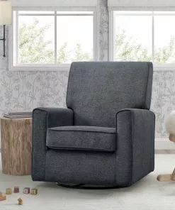 Delta Children What's New Sophie Nursery Glider Swivel Chair With LiveSmart Fabric