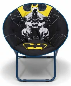 Delta Children Kids’ Chairs Batman Saucer Chair For Kids/Teens/Young Adults