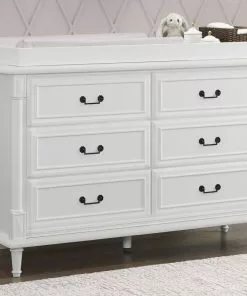 Simmons Kids Juliette 6 Drawer Dresser With Changing Top Dressers & Changing Tables