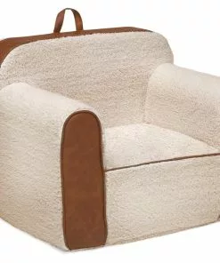 Delta Children Cozee Sherpa And Faux Leather Chair For Kids Kids’ Chairs 9 Delta Children Cozee Sherpa And Faux Leather Chair For Kids Kids’ Chairs