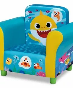 Delta Children Kids’ Chairs Baby Shark Upholstered Chair