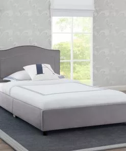 Delta Children Upholstered Twin Bed Twin Beds & Headboards