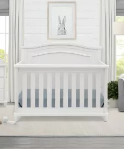 Simmons Kids Baby Cribs Belmont 4-in-1 Convertible Crib
