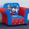Delta Children Mickey Mouse Kids Upholstered Chair With Sculpted Plastic Frame Kids’ Chairs