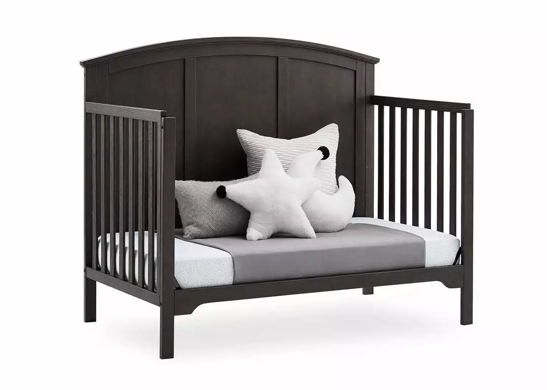 Delta Children Sweet Beginnings Sage Curve Top 6-in-1 Convertible Crib 16 Delta Children Sweet Beginnings Sage Curve Top 6-in-1 Convertible Crib