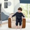 Delta Children Cozee Sherpa And Faux Leather Chair For Kids Kids’ Chairs 1 Delta Children Cozee Sherpa And Faux Leather Chair For Kids Kids’ Chairs