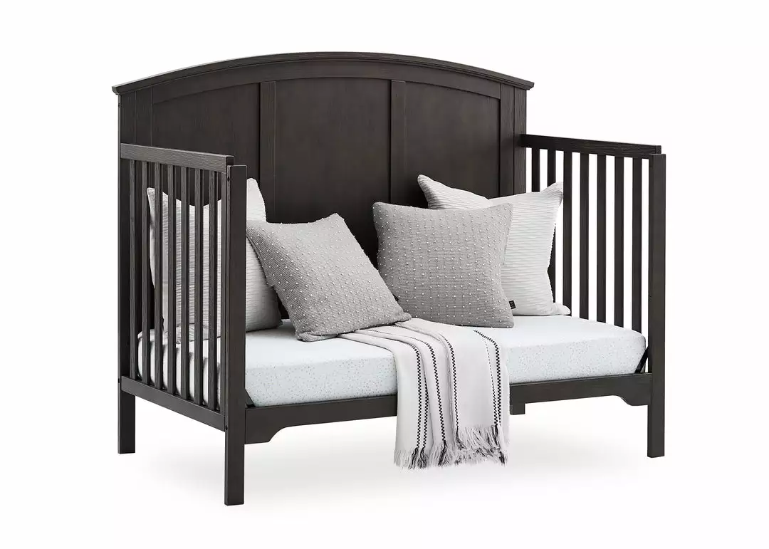 Delta Children Sweet Beginnings Sage Curve Top 6-in-1 Convertible Crib 17 Delta Children Sweet Beginnings Sage Curve Top 6-in-1 Convertible Crib