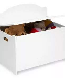 Delta Children Newport Wood Toy Box Storage & Organization