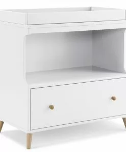 Delta Children Madison Convertible Changing Table With Drawer