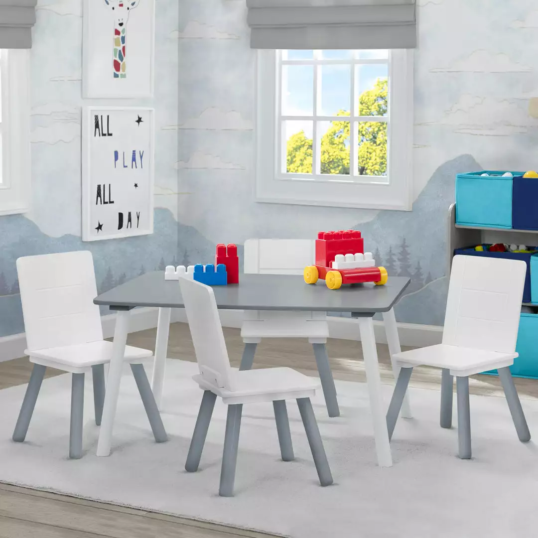 Delta Children Kids Table And Chair Set (4 Chairs Included) Table & Chair Sets 22 Delta Children Kids Table And Chair Set (4 Chairs Included) Table & Chair Sets