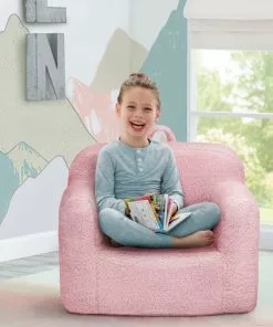 Delta Children Cozee Sherpa Chair For Kids