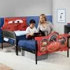 Delta Children Cars Plastic 3D Twin Bed Twin Beds & Headboards