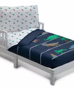 Delta Children Boys 4-Piece Toddler Bedding Set Sheets & Mattress Covers