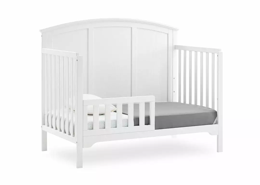 Delta Children Sweet Beginnings Sage Curve Top 6-in-1 Convertible Crib 24 Delta Children Sweet Beginnings Sage Curve Top 6-in-1 Convertible Crib